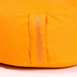 Meditatiekussen - poefje 2e Chakra oranje