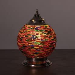 Oosterse tafellamp bangles multi color - 15 cm.