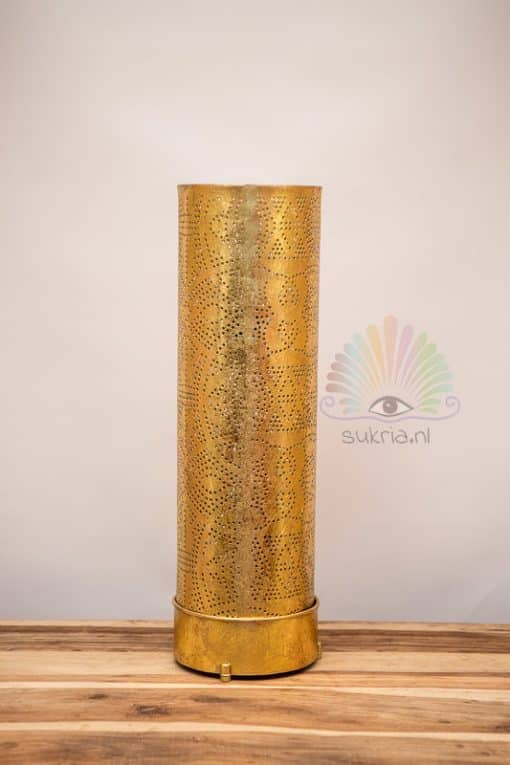 Vloerlamp Bibi filigrain - goud - 65 cm.
