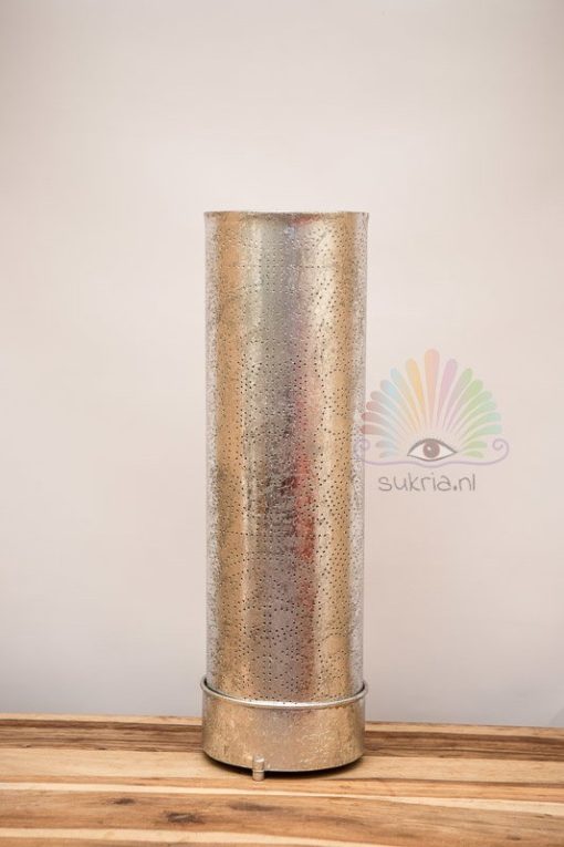 Vloerlamp Bibi filigrain - zilver - 65 cm.